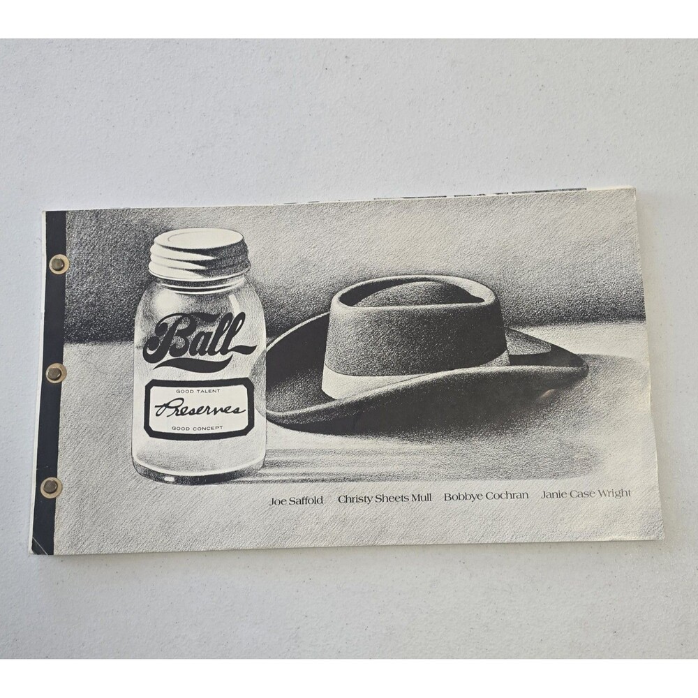 1979 Portfolio John Ball & Associates Advertising Ads Copy Signed